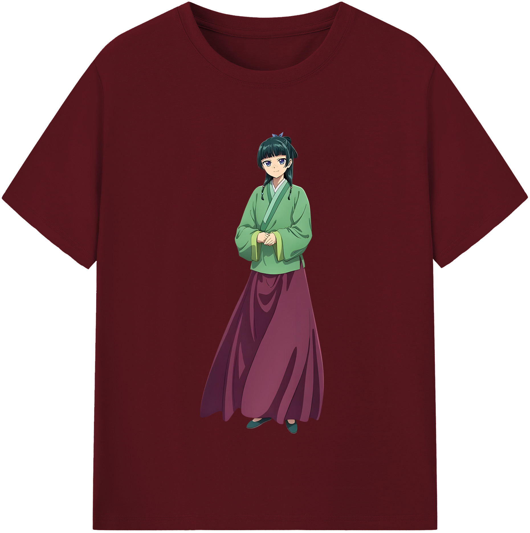 （画像用） 薬屋のひとりごと The Apothecary Diaries 綿100％半袖Tシャツ（フロントプリント）